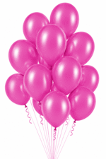 Latex Ballons Ø 30 cm Basis Pink