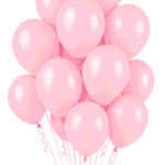 Latex Ballons Ø 30 cm Basis Rosa