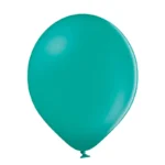 Latex Ballons Ø 30 cm Basis Türkis – Bild 2