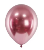 Latex Ballons Ø 30 cm Chrom Pink – Bild 2