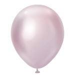 Latex Ballons Ø 30 cm Chrom Pink Gold – Bild 2