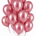 Latex Ballons Ø 30 cm Chrom Pink