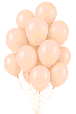 Latex Ballons Ø 30 cm Fashion Beige (Blush)