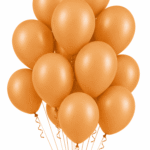Latex Ballons Ø 30 cm Fashion Karamell Braun