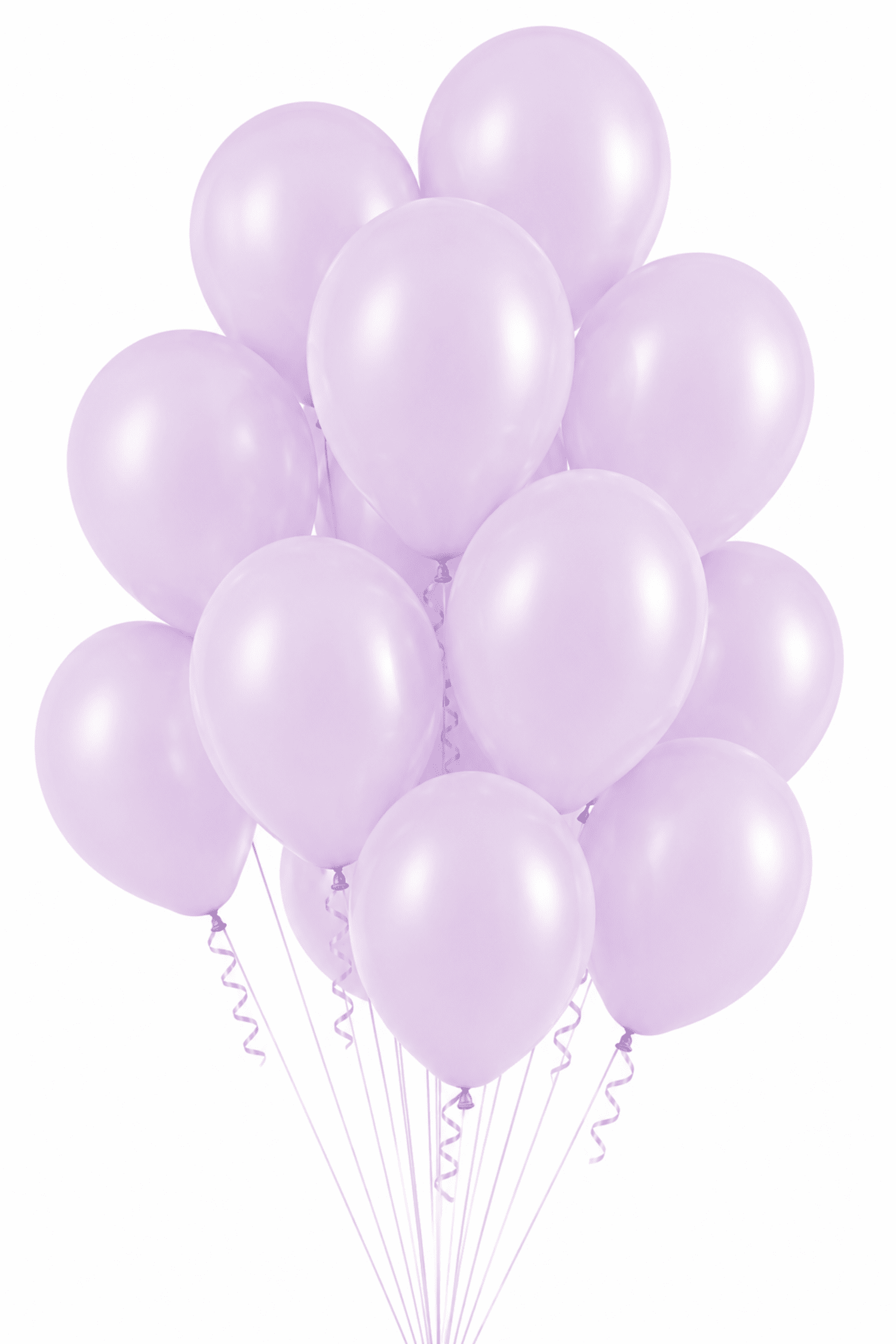 Latex Fashion Lavendel Strauß Latex Ballons Ø 30 cm Fashion Lavendel – Bild 1