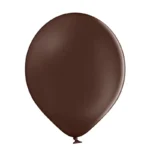 Latex Ballons Ø 30 cm Fashion Schoko Braun – Bild 2