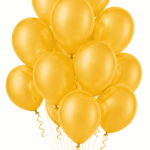 Latex Ballons Ø 30 cm Metallic Gold