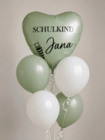 * Schulkind Ballon Set mit Name – Bild 2