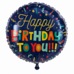 Ballon Set Happy Birthday Bunt – Bild 3