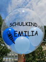 * Schulkind Bubble Ballon – Bild 5