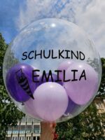 * Schulkind Bubble Ballon – Bild 3