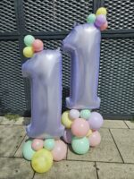 Ballonbouquet - zwei Zahlen - mit Standfuß – Bild 2