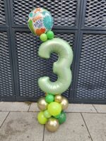 Ballonbouquet Dino mit Zahl – Bild 6